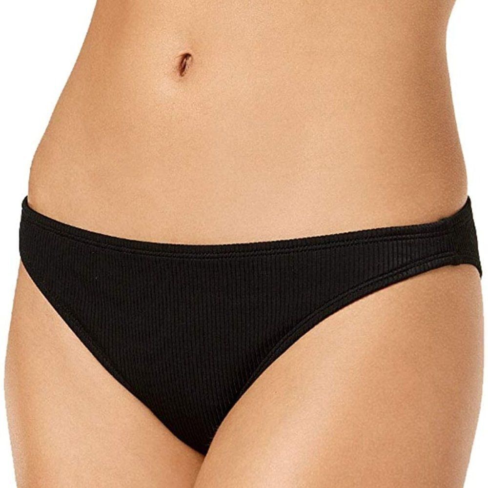 California Waves Ribbed Hipster Bikini Bottoms